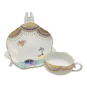 Meissen (マイセン) カップ&ソーサー ... 680710 23633/10 裏 金彩 アラビアンナイト