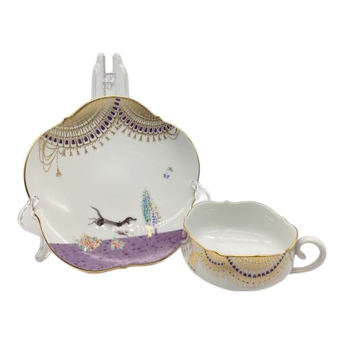 Meissen (マイセン) カップ&ソーサー .... 680710 23633/10 裏 金彩 アラビアンナイト