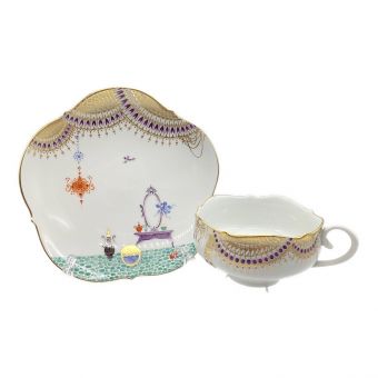 Meissen (マイセン) カップ&ソーサー ...... 680710 23633/10 裏 金彩 アラビアンナイト