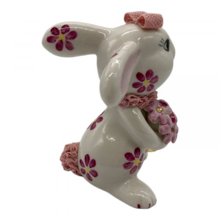IRISH DRESDCN 置物 兎 陶器人形｜トレファクONLINE