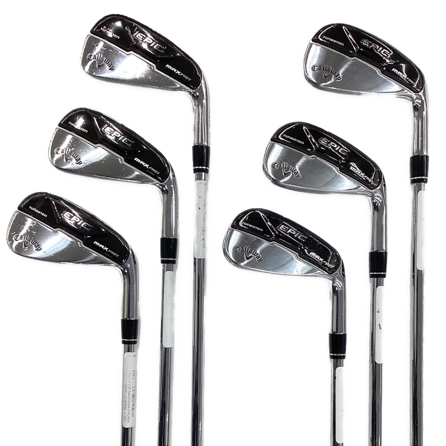 Callaway EPIC MAX FAST アイアン6本セット/シャフト：N.S.PRO ZELOS7