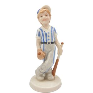 ROYAL COPENHAGEN (ロイヤル・コペンハーゲン) フィギュリン 野球をする少年