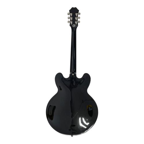 EPIPHONE (エピフォン) セミアコースティックギター Dot Black Pearl