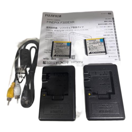 FUJIFILM (フジフィルム) コンパクトデジタルカメラ F300EXR 1200万画素 専用電池 通常：ISO100～12800 4.5コマ/秒 8～1/2000 秒 -
