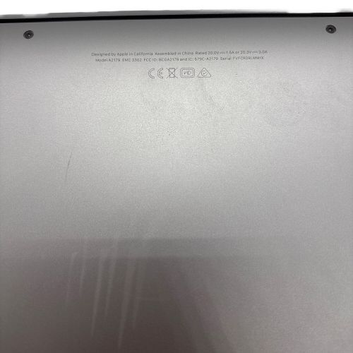 Apple (アップル) MacBook Air 2020 A2179 13インチ Sequoia15.2 Core i5 メモリ:16GB SSD:256GB FVFCRDRLMNHX