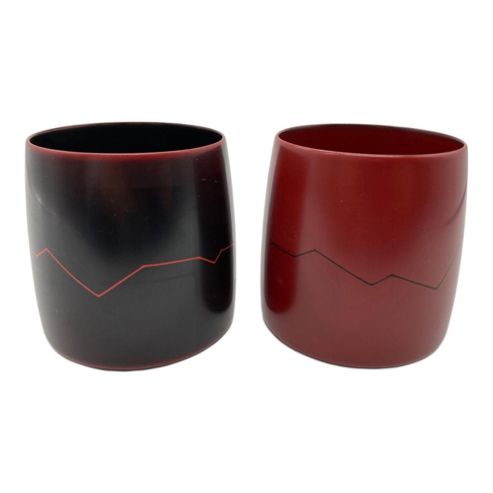 輪島塗 (ワジマヌリ) アイスカップ 輪島屋善仁 稜線蒔絵｜トレファクONLINE