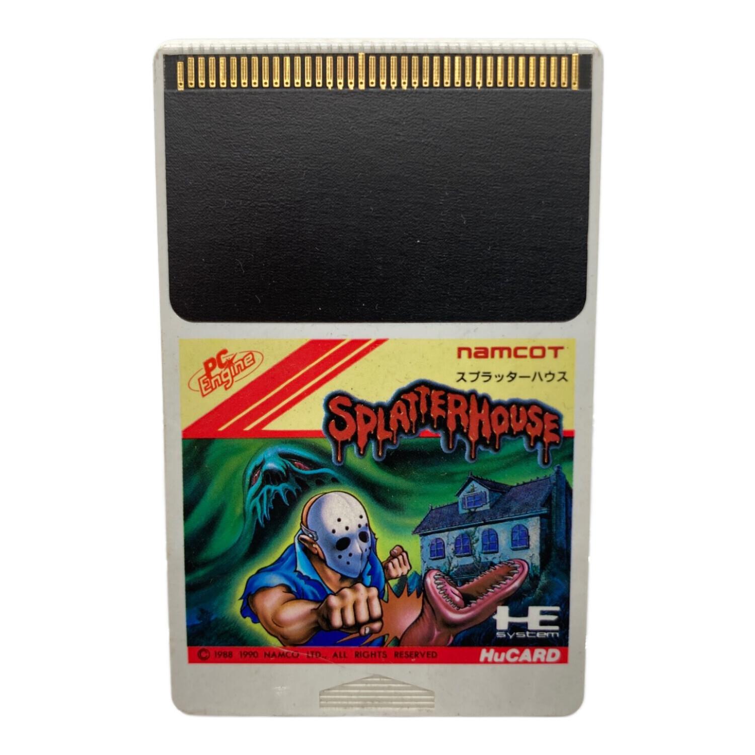 美品　PCエンジン スプラッターハウス PCエンジン用ソフト スプラッターハウス｜トレファクONLINE