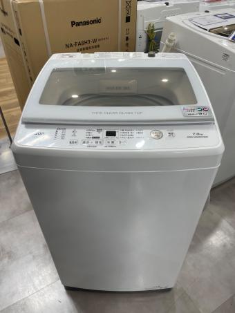 AQUA (アクア) 全自動洗濯機 240 7.0kg AQW-V7M 2022年製 50Hz／60Hz