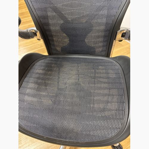 Herman Miller (ハーマンミラー) ワークチェアー ブラック 236 AE113AFB アーロンチェア ポスチャーフィット