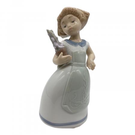 LLADRO NAO (リヤドロ ナオ) フィギュリン 可愛いお花グラジオラス