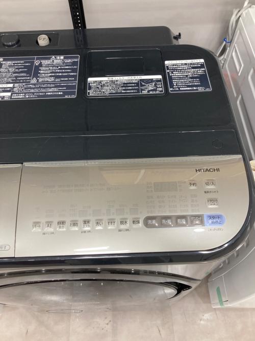HITACHI (ヒタチ) ドラム式洗濯乾燥機 210 12.0kg 6.0Kg BD-NX120CL 2019年製  50Hz／60Hz