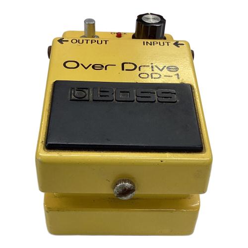 BOSS (ボス) オーバードライブ 基板No ET23D 052-2810 オペアンプ:JRC4558D シリアル:9900 ACA仕様 OverDrive OD-1 銀ネジ 日本製 動作確認済み