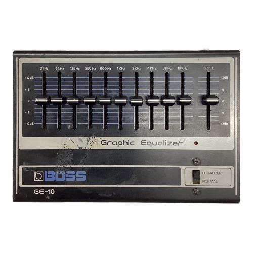 BOSS (ボス) グラフィックイコライザー GE-10