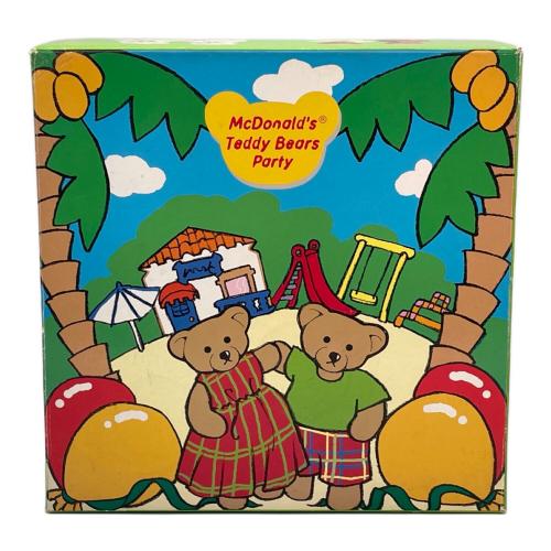 McDonal's キャラクターグッズ Teddy Bears Party