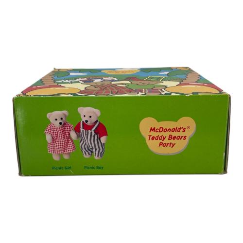 McDonal's キャラクターグッズ Teddy Bears Party