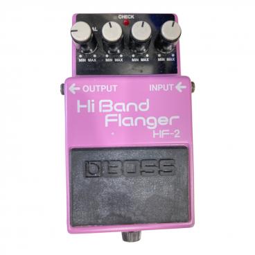BOSS HF-2 Flanger アナログフランジャー　日本製 BOSS (ボス) フランジャー Hi Band Flanger HF-2 日本製｜トレファクONLINE