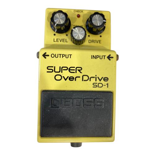 BOSS (ボス) オーバードライブ シリアル:416200 オペアンプ: JRC4558DD3599 基盤SD-1ET5212-510B 2291042803 SD-1 日本製 動作確認済み