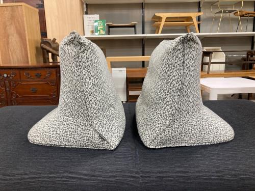 ligne roset (リーンロゼ) 2人掛けソファ ブラック×グレー 背クッション2個付 ファブリック ROSETPRADO Christian Werner