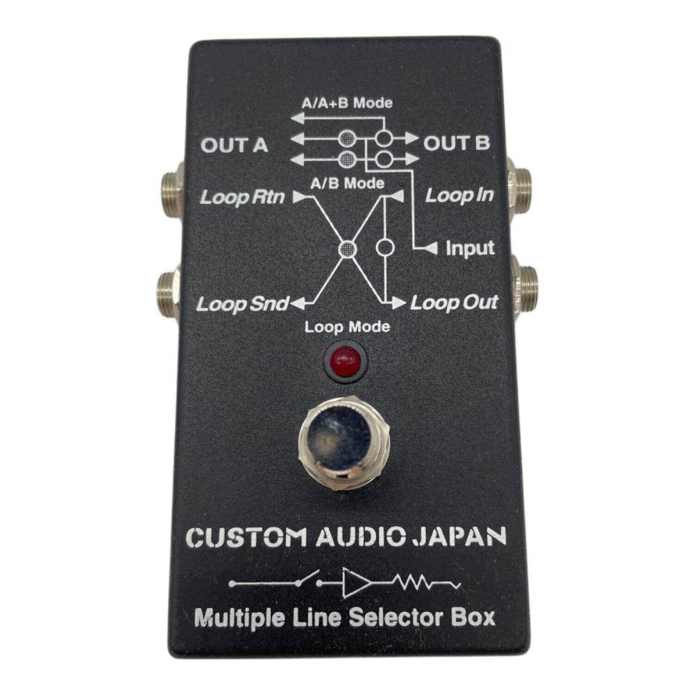 CUSTOM AUDIO JAPAN (カスタムオーディオジャパン) A/Bボックス 箱・取