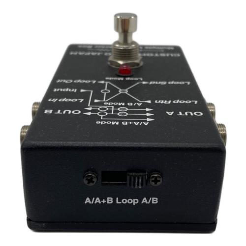 CUSTOM AUDIO JAPAN (カスタムオーディオジャパン) A/Bボックス 箱・取説付 ※9V電池駆動のみ Multiple Line Selector Box 動作確認済み