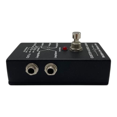 CUSTOM AUDIO JAPAN (カスタムオーディオジャパン) A/Bボックス 箱・取説付 ※9V電池駆動のみ Multiple Line Selector Box 動作確認済み