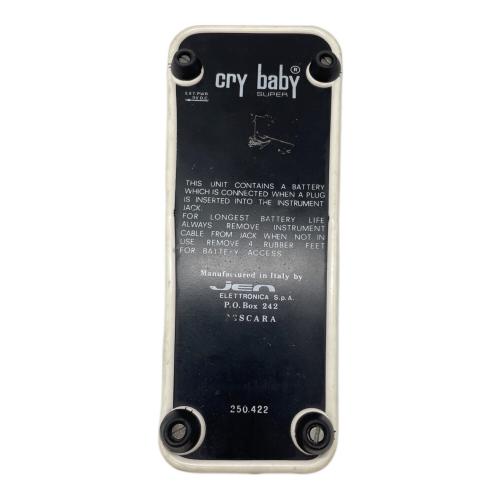 JEN (ジェン) crybaby SUPER(クライベイビースーパー) ヴィンテージワウ インダクター：白FASEL  動作確認済み