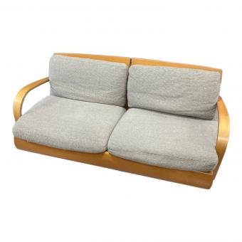 arflex (アルフレックス) 2人掛けソファー ベージュ×ブラウン ファブリック ポピー