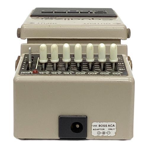 BOSS (ボス) イコライザー Equalizer GE-7 台湾製 チェックランプ不良 ツマミ欠品