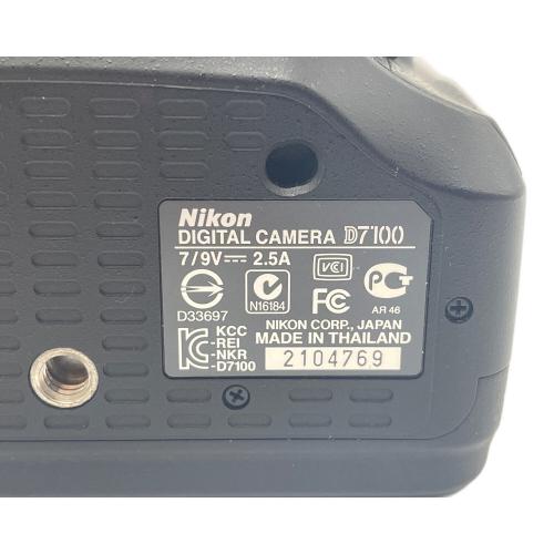 Nikon (ニコン) デジタル一眼レフカメラ 2013年製 D7100 2471万画素 専用電池 2104769