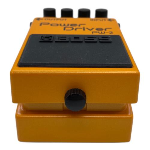 BOSS (ボス) オーバードライブ 箱・取説付 Power Driver PW-2 台湾製 動作確認済み