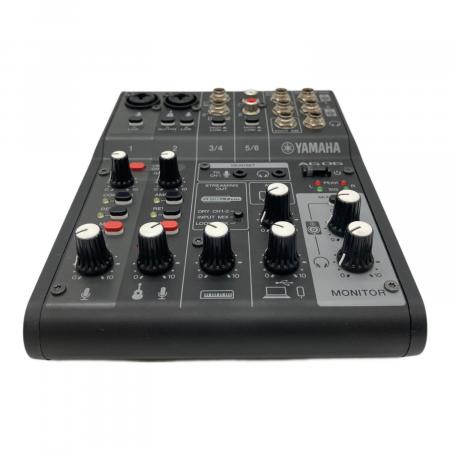YAMAHA AG06 ウェブキャスティングミキサー 美品 YAMAHA (ヤマハ) ウェブキャスティングミキサー AG06 通電確認のみ