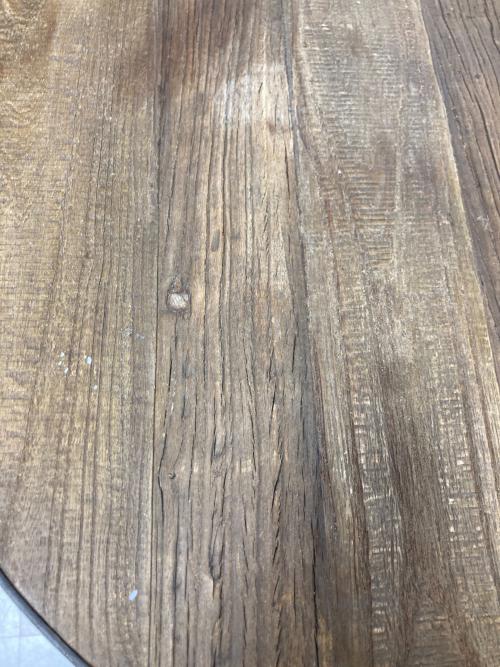 Knot antiques (ノットアンティークス) 昇降式テーブル ブラウン 17 ラウンド バッカス