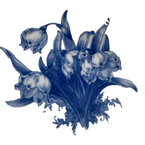 Meissen (マイセン) 飾り皿 スズラン 18cm スズラン