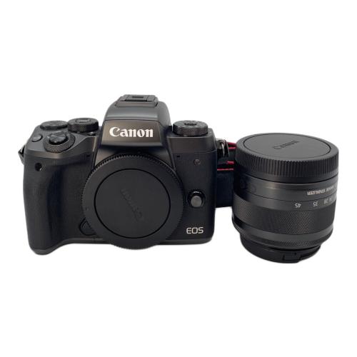 CANON (キヤノン) デジタル一眼レフカメラ キズ有 EOS M5 2420万画素(有効画素) APS-C 22.3mm×14.9mm CMOS 専用電池 SDHCカード/SDカード/SDXCカード 311051000783