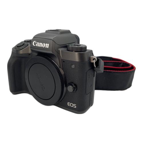 CANON (キヤノン) デジタル一眼レフカメラ キズ有 EOS M5 2420万画素(有効画素) APS-C 22.3mm×14.9mm CMOS 専用電池 SDHCカード/SDカード/SDXCカード 311051000783