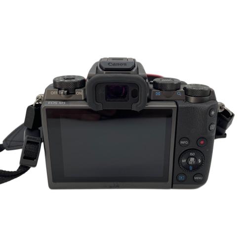 CANON (キヤノン) デジタル一眼レフカメラ キズ有 EOS M5 2420万画素(有効画素) APS-C 22.3mm×14.9mm CMOS 専用電池 SDHCカード/SDカード/SDXCカード 311051000783