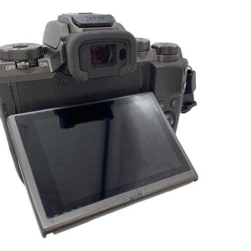 CANON (キヤノン) デジタル一眼レフカメラ キズ有 EOS M5 2420万画素(有効画素) APS-C 22.3mm×14.9mm CMOS 専用電池 SDHCカード/SDカード/SDXCカード 311051000783