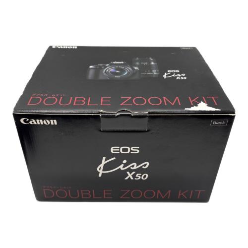 CANON (キヤノン) デジタル一眼レフカメラ EOS Kiss X50 ダブルズーム