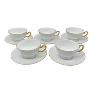 大倉陶園 (オオクラトウエン) カップ&ソーサーセット ゴールドライン