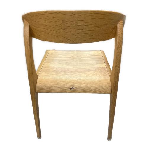 HIDA (ヒダ) アームレスチェアー 84 ナチュラル BUNA