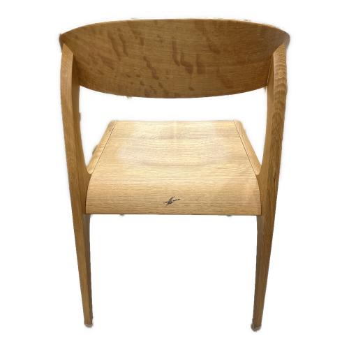 HIDA (ヒダ) アームレスチェアー 84 ナチュラル BUNA