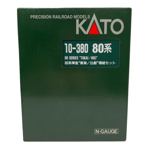 KATO (カトー) 80系 準急「東海・比叡」 4両 増結セット Nゲージ