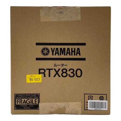 YAMAHA (ヤマハ) ギガアクセスVPNルーター 未使用品 RTX830 M5B328042