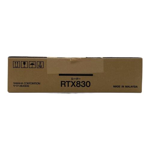 YAMAHA (ヤマハ) ギガアクセスVPNルーター 未使用品 RTX830 M5B328042