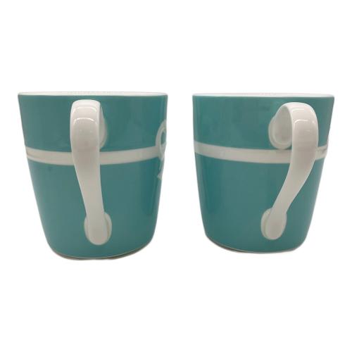 TIFFANY & Co. (ティファニー) マグカップ ブルーリボン 2Pセット
