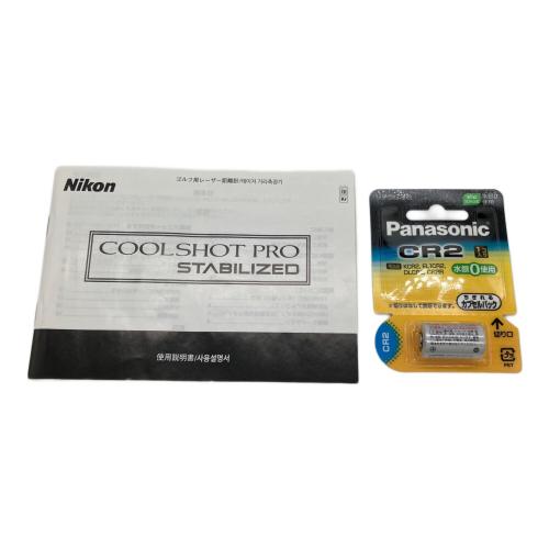 Nikon (ニコン) ゴルフ距離測定器 COOLSHOT PRO