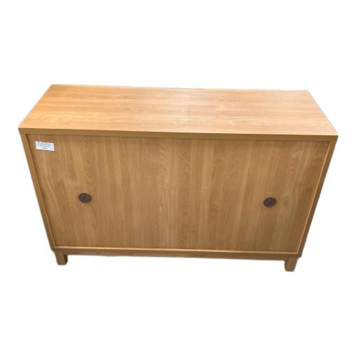 KUMAMOKU サイドボード ナチュラル 2枚扉 引き出し3段 Athers