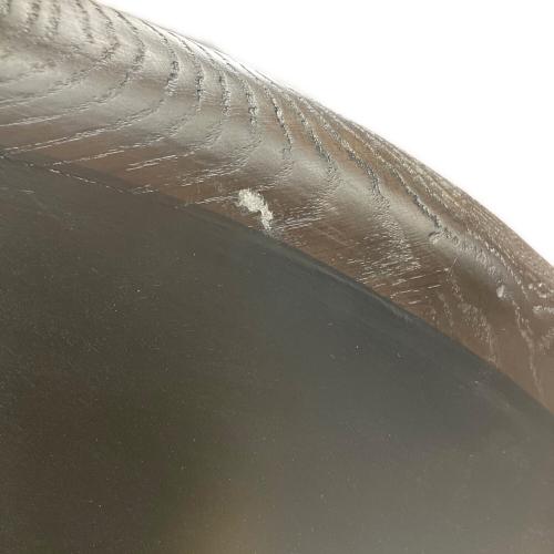 Knot antiques (ノットアンティークス) コーヒーテーブル ブラック×ブラウン ラウンド BARK COFFEE TABLE