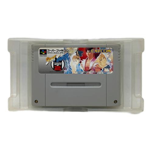 スーパーファミコン用ソフト ストリートファイター ZERO2