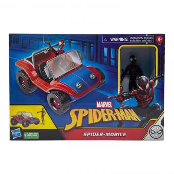 Hasbro (ハズブロ) フィギュア スパイダーモービル＆スパイダーマン